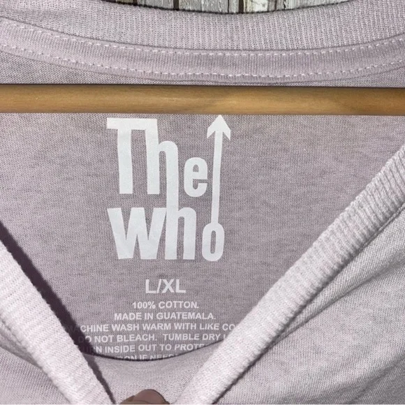 The Who Lavender Oversized Tee - Picture 4 of 4